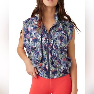 FP Movement Women's Off The Grid Printed Vest size S